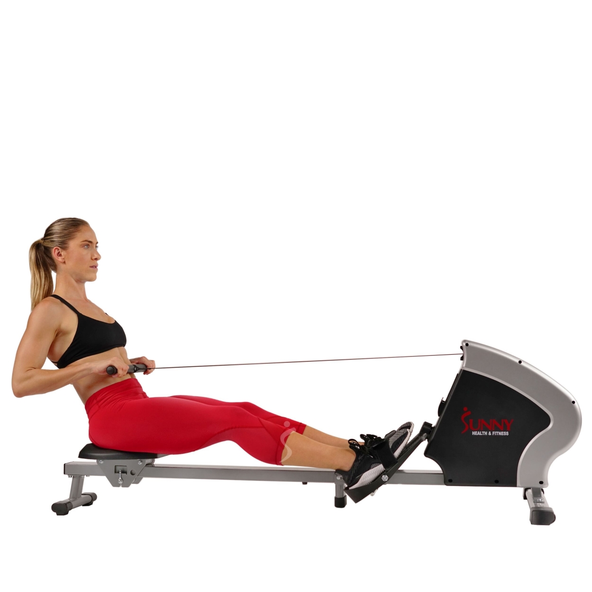 Picture of Sunny Health & Fitness SF-RW5801 SPM Monitor Magnetic Rowing Machine