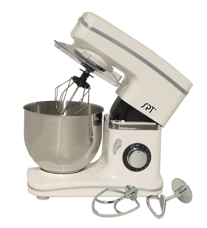 Picture of SPT MM-106W 8-Speed Stand Mixer&#44; White