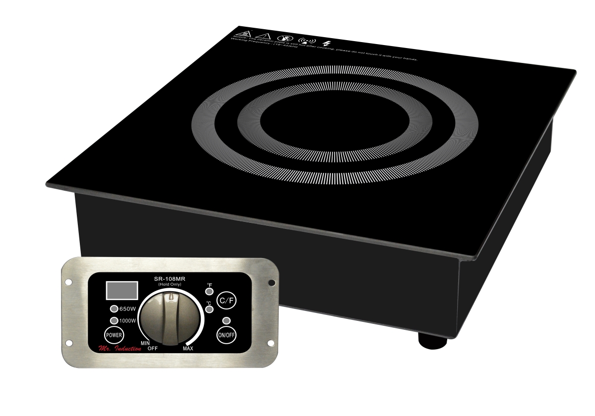 Picture of Sunpentown SR-108MR Built-in Non cooking & Hold Only Induction Warmer&#44; Black
