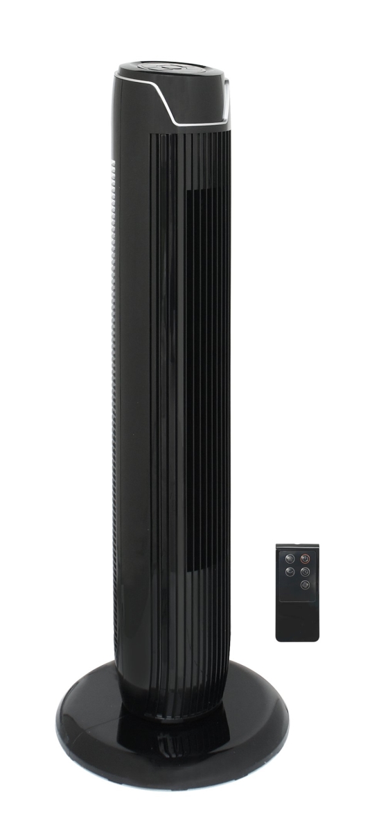 Picture of Sunpentown SF-1536BK Tower Fan with Remote & Timer&#44; Black