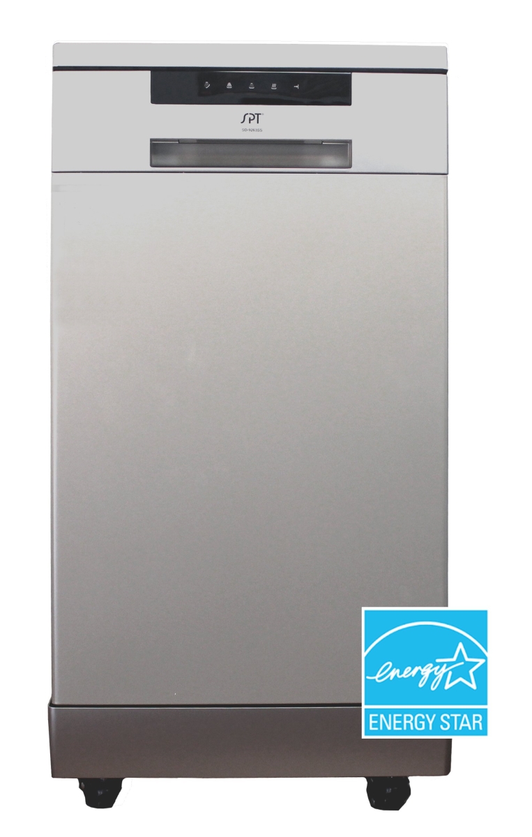 Picture of Sunpentown SD-9263SSA 18 in. Energy Star Portable Dishwasher&#44; Stainless Steel - 35.63 x 17.64 x 23.63 in.
