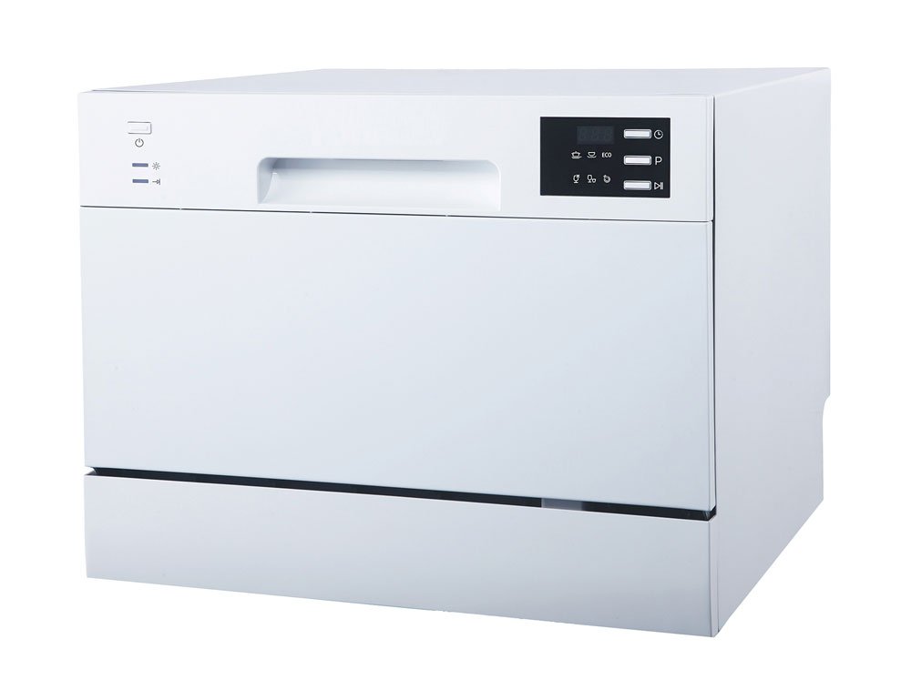 Picture of Sunpentown SD-2225DWA Energy Star Countertop Dishwasher with Delay Start & LED&#44; White