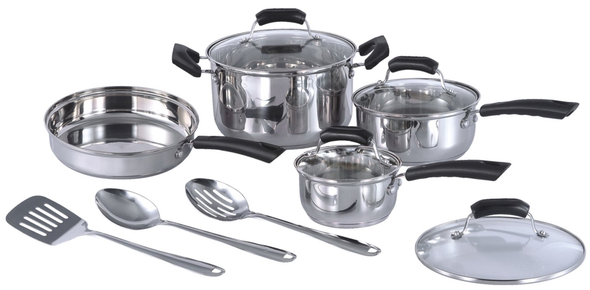 Picture of Sunpentown HK-1111A Stainless Steel Cookware Set - 11 Piece