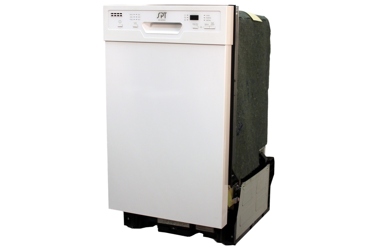Picture of Sunpentown SD-9254WB 18 in. Energy Star Built-In Dishwasher with Heated Drying&#44; White