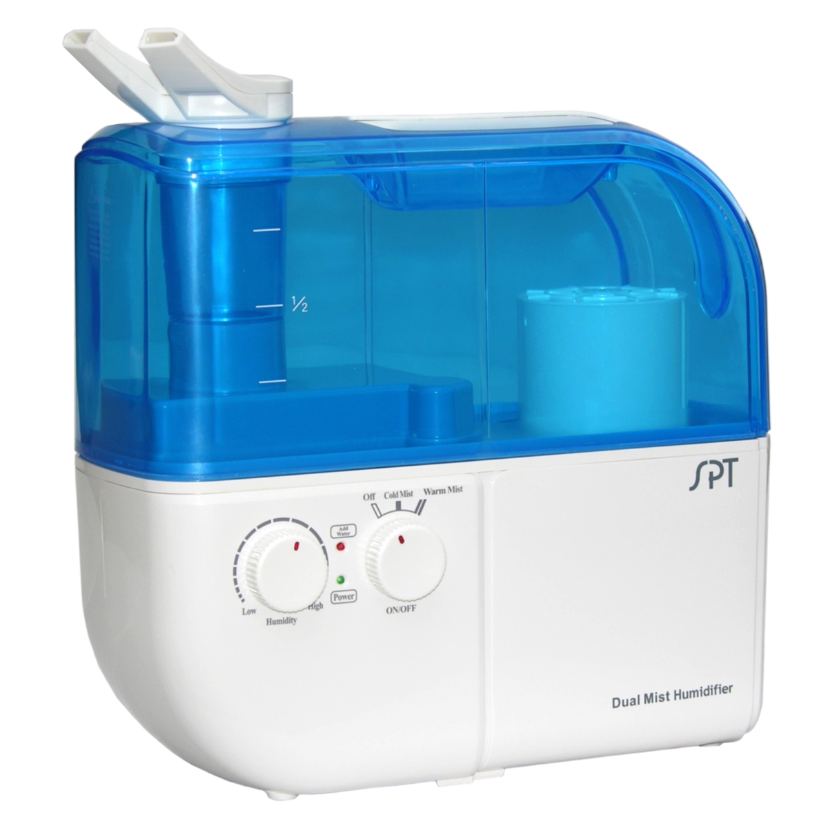 Picture of Sunpentown SU-4010A Warm & Cool Dual Mist Humidifier with ION Exchange Filter&#44; Blue