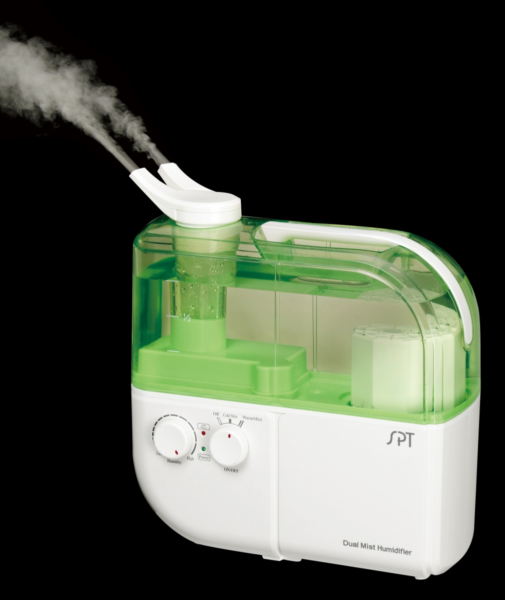 Picture of Sunpentown SU-4010GA Warm & Cool Dual-Mist Ultrasonic Humidifier&#44; Green