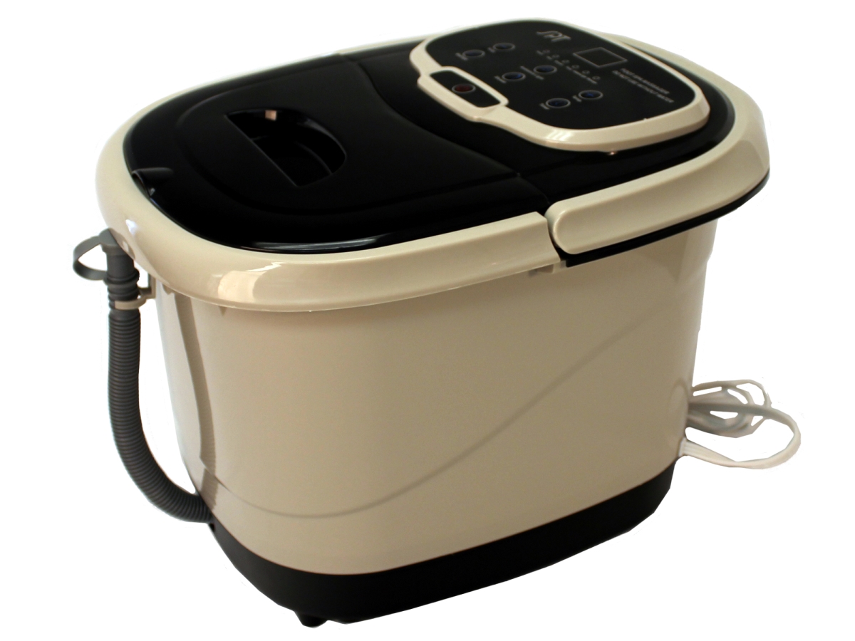 Picture of Sunpentown SPA-3549B Foot Spa Bath Massager with Motorized Rollers&#44; Brown