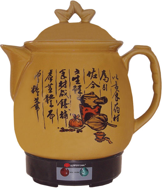 Picture of Sunpentown SS-0340B 3 Liter Medicine Cooker, Yellow