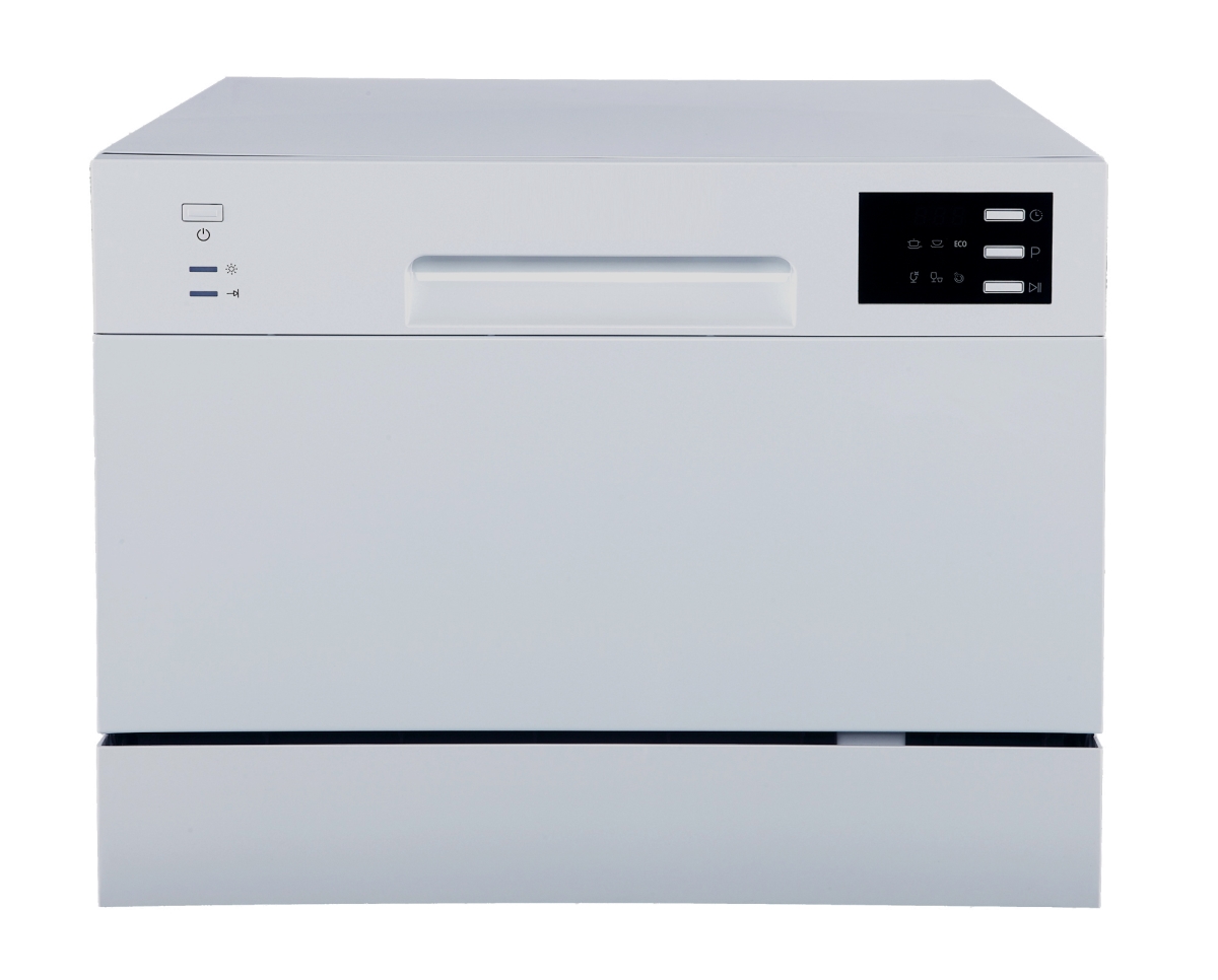 Picture of Sunpentown SD-2225DSB Countertop Dishwasher with Delay Start & LED, Silver