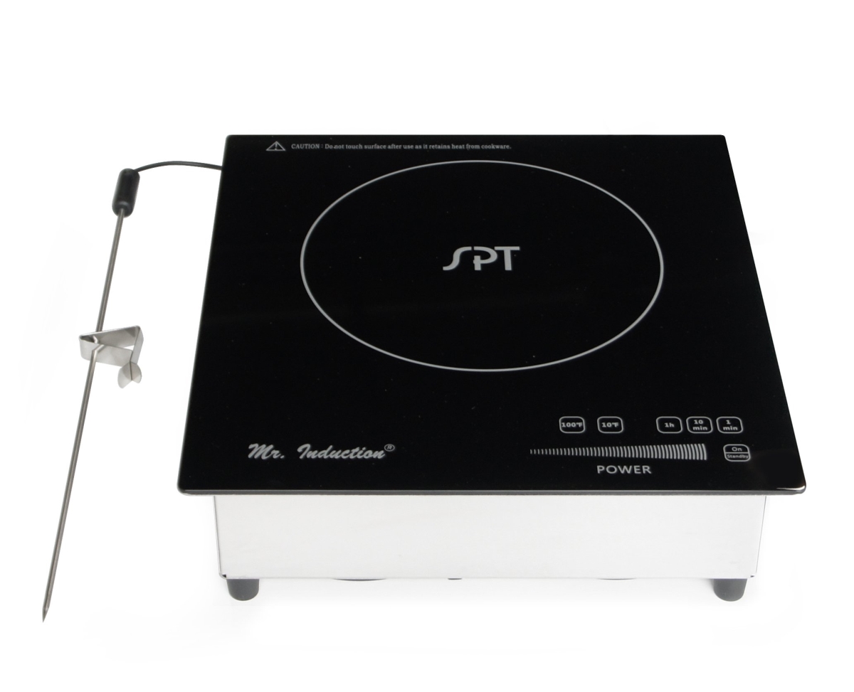 Picture of Sunpentown SR-658RT 3520W Built-in & Countertop Commercial Induction Cooktop with Temperature Probe