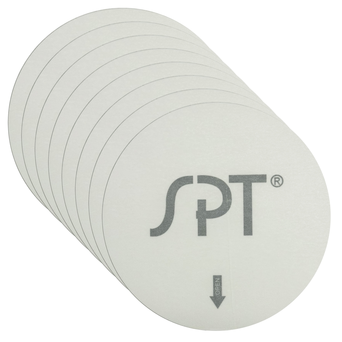 04S-GP 4 in. Replacement Glue Pads for SET-04S, White - 8 Pads