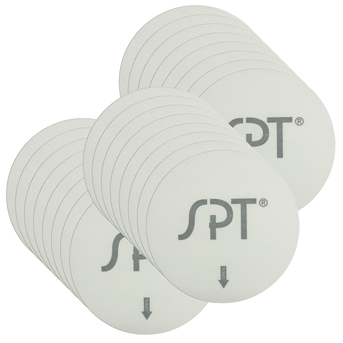 04S-GP-3 4 x 4 in. Replacement Glue Pads for SET-04S, White - 24 Pads