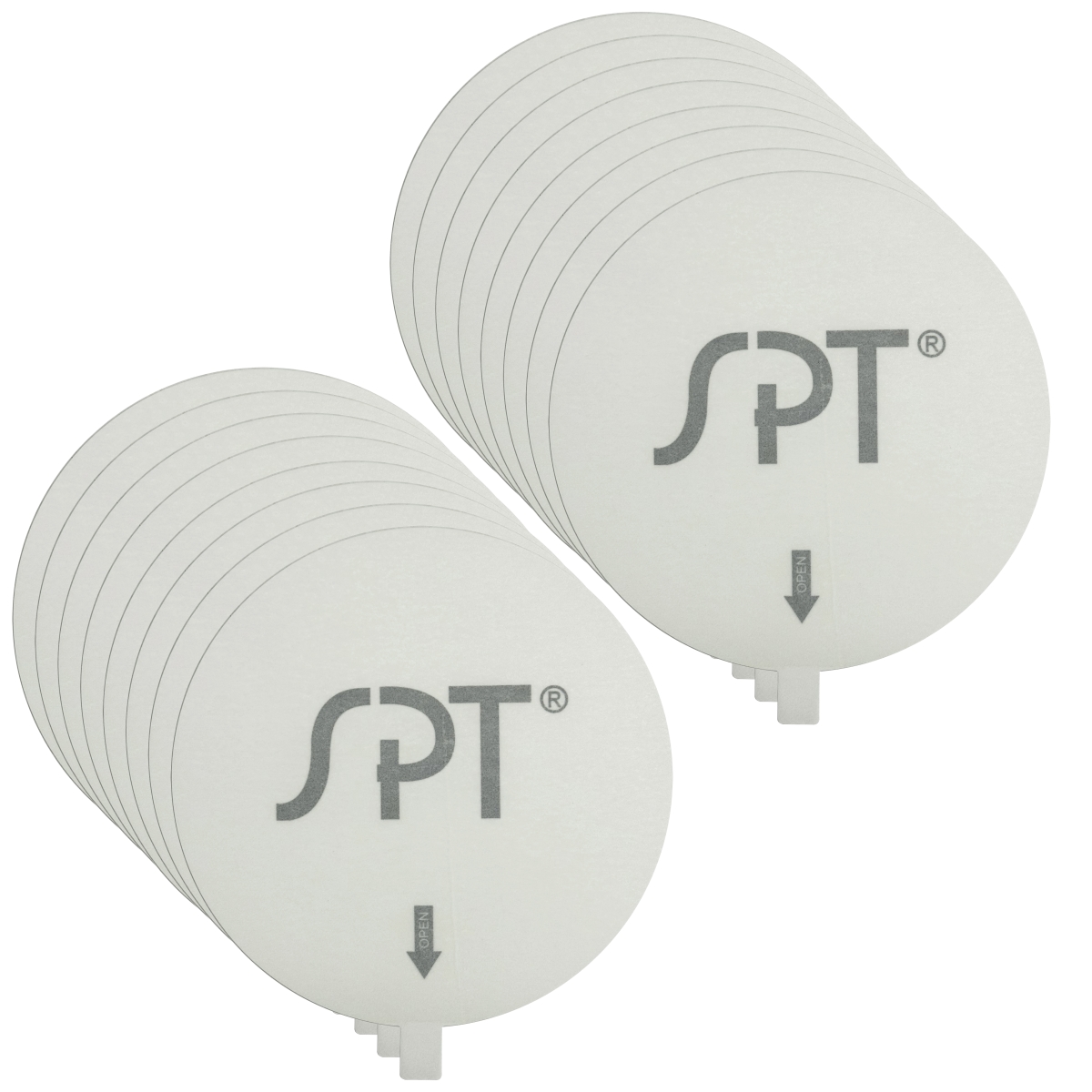 13-GP-2 5.75 x 0.2 in. Replacement Glue Pads for SET-13, White - 16 Pads