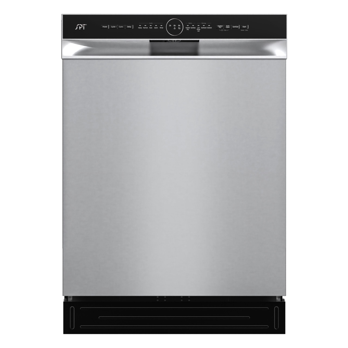 Picture of SPT SD-6505SS 24 in. Built-In Stainless Steel Tall Tub Dishwasher with Smart Wash System, Heated Drying & Energy Star