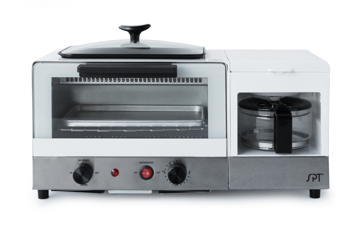 Picture of Sunpentown BM-1120WB 3-in-1 Breakfast Maker, Stainless Steel - White - 120V
