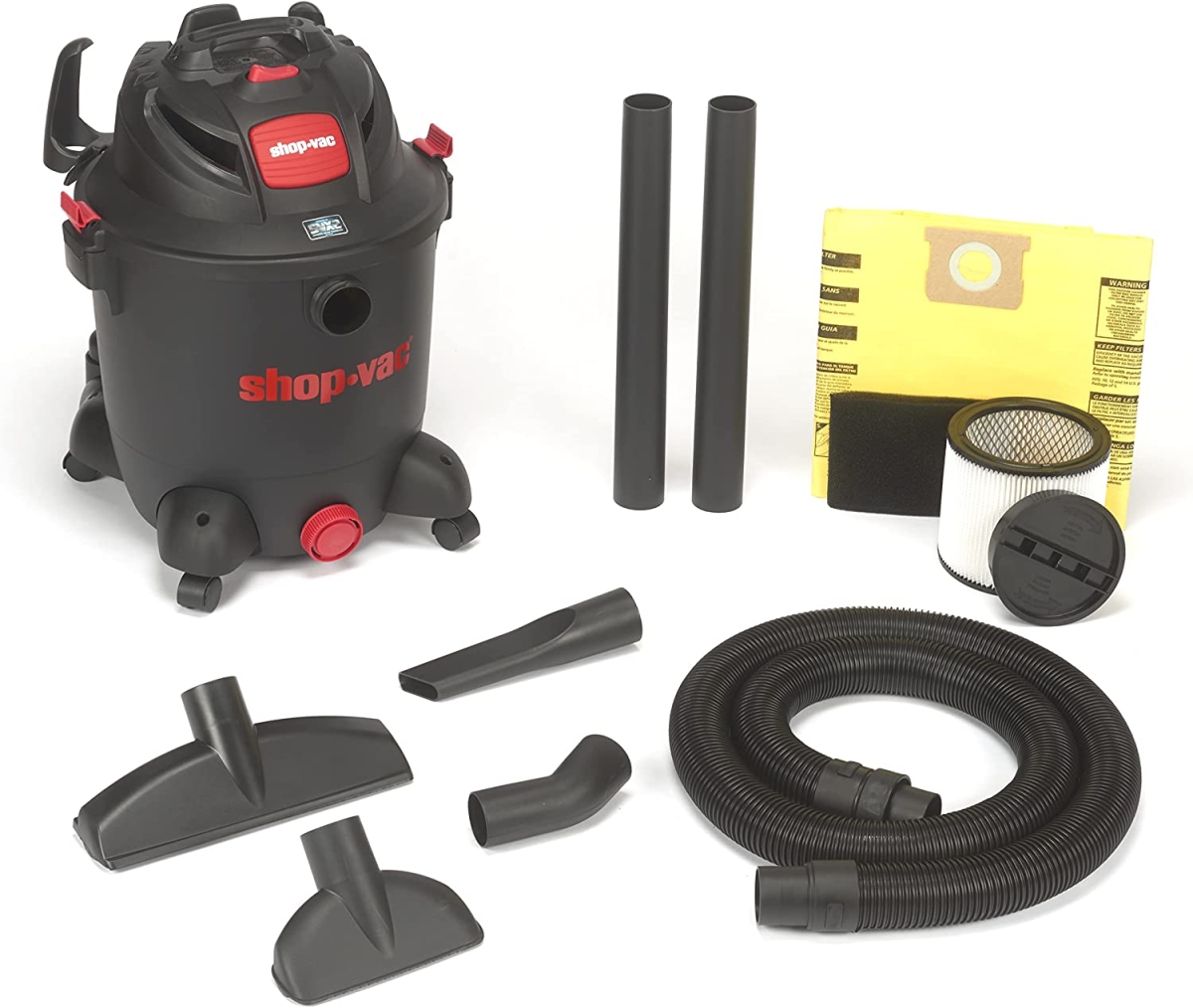 Picture of Shop-Vac 8251205 12 gal 5.5 HP Wet & Dry Vacuum with SVX2 Motor Technology&#44; Black