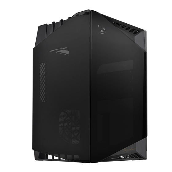 Technologies LD03B Mini ATx Mini-Tower Tempered Glass Case; Black