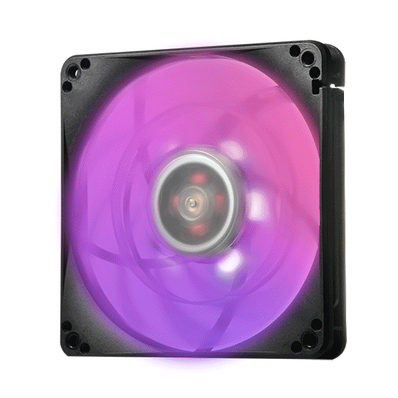 FW124-ARGB 120 mm Addressable RGB LED Case Fan, White