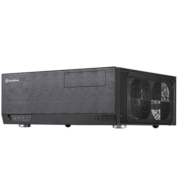 SilverStone Technology GD09B-C 1 Type C ABS Front Bezel Computer Chassis, Black