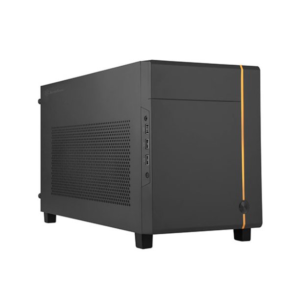 SilverStone Technology  Sugo 14 Mini-ITX Cube Chassis with Powerful Accommodation, Black