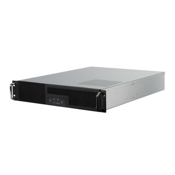 SilverStone Technology  Dual ATX Rackmount Industrial Storage Server Chassis with USB 3.1 Gen 1 Interface