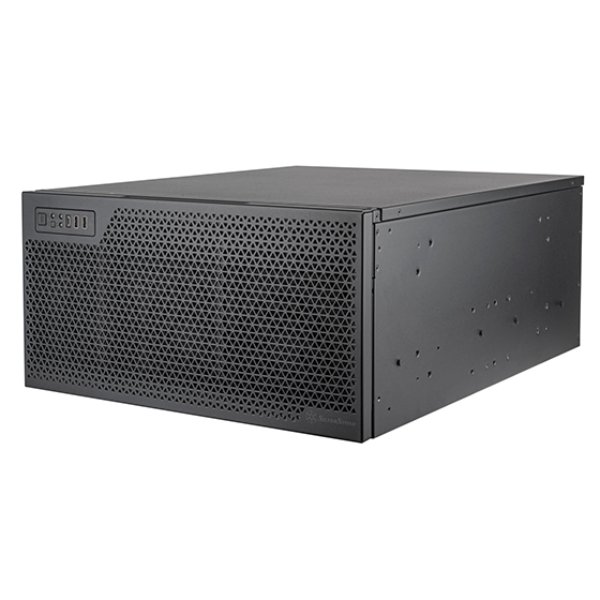 SilverStone Technology RM52 5U Rackmount Server Chassis with Dual 360 mm Liquid Cooling Compatibility