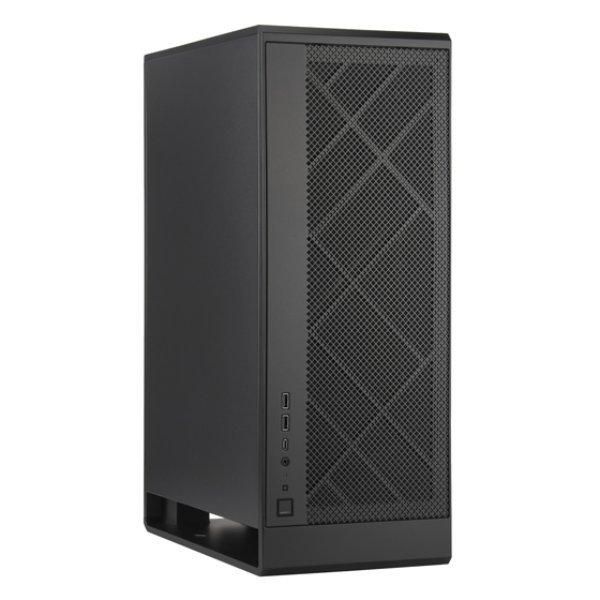 SilverStone Technology ALG1MB Micro-ATX Tower with Stack Effect Design, Black
