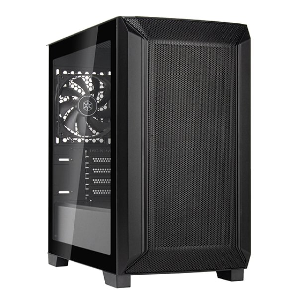 Fara 312 High Airflow & High Capacity Matx Gaming Chassis, Black