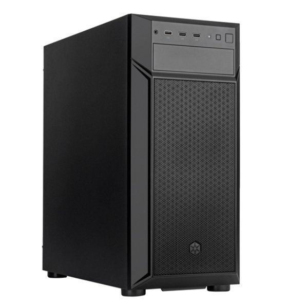 Fara 513 High Airflow ATX Chassis with Excellent Hardware Compatibility, Black