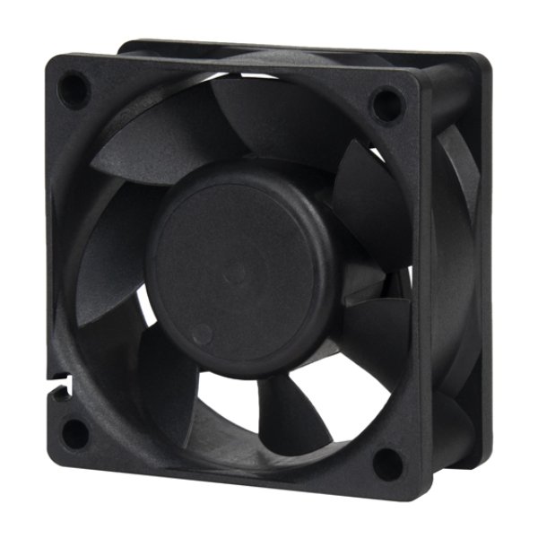 60 x 25 mm High Performance Tiny Form Factor Fan, Black