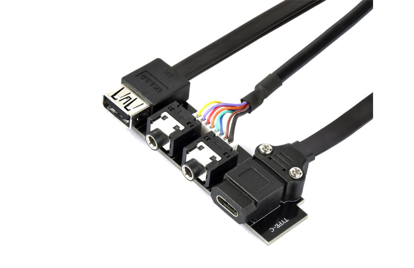 SilverStone Technology G11313530-RT USB3.0 A Type 1 Internal 19 Pin & USB3.1 Gen2 C Type 1 Internal 20 Pin Key-A Compter Chassis