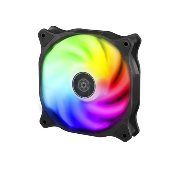 SilverStone Technology  120 x 25 mm Air Blazer 120R ARGB Lighting PF AIO Liquid Cooling Fan, Black & Translucent