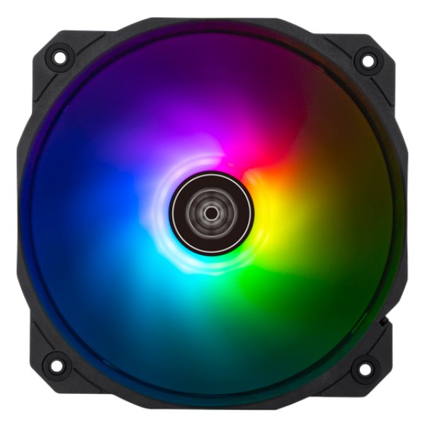 SilverStone Technology  160 mm Shark Force 160 ARGB Performance Enhanced PWM ARGB Fan, Translucent & Black