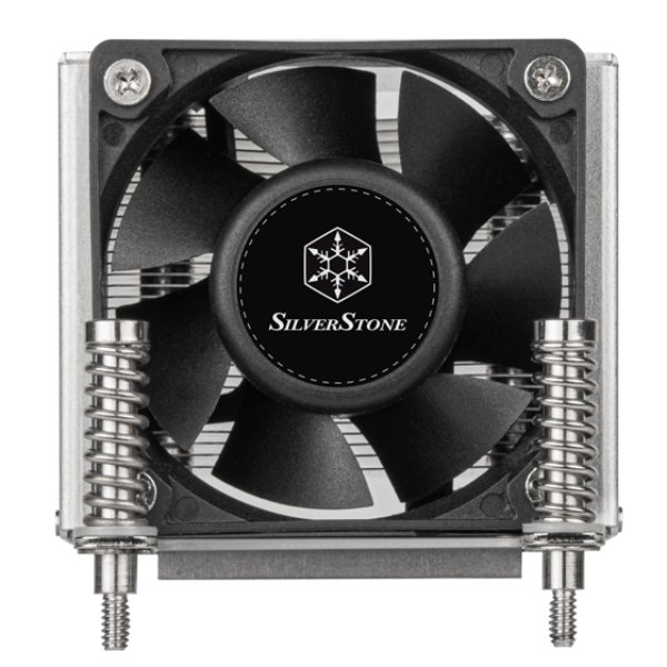 SilverStone Technology AR09-AM4 Superior 2U Server Thermal Solution Argon CPU Cooler for AMD AM4