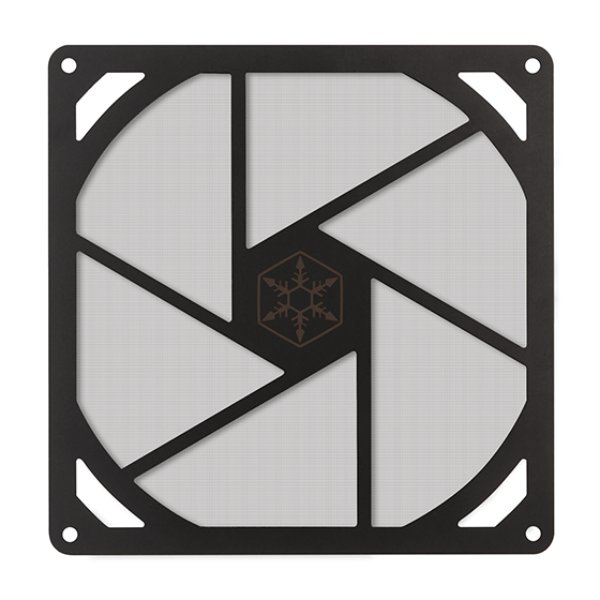 SilverStone Technology FF181B 180 mm Ultra Fine Magnetic Fan Filter, Black