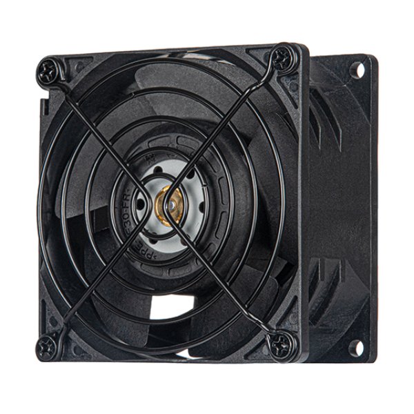 SilverStone Technology FHS80X 80 x 38 mm High Performance PWM Industrial Fan, Black