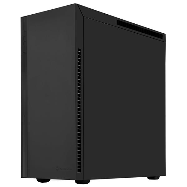 KL07B-E 170 mm Tower Chassis with Sound-Dampened Panels, Black