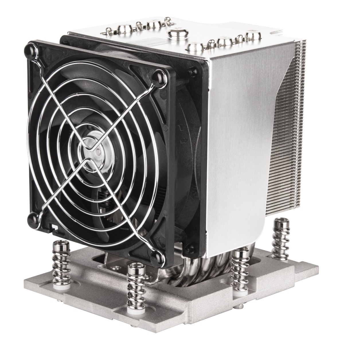 XE04-SP5B 4U Form Factor Server & Workstation Small Form Factor CPU Cooler for AMD SP5 Sockets, Black