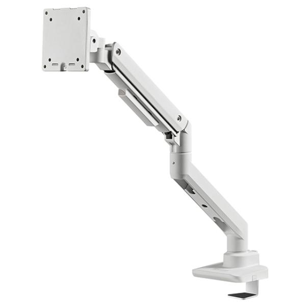 Single Monitor Arm with Heavy-Duty Gas Spring Design & Versatile Adjustability, Black