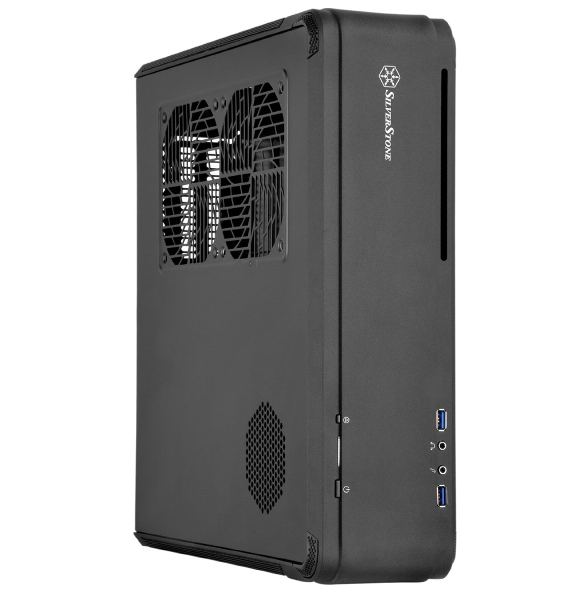 FTZ01B fortress Z Aluminum Unibody Mini-ITX DTX Small Form Factor SFX Computer Case - Black