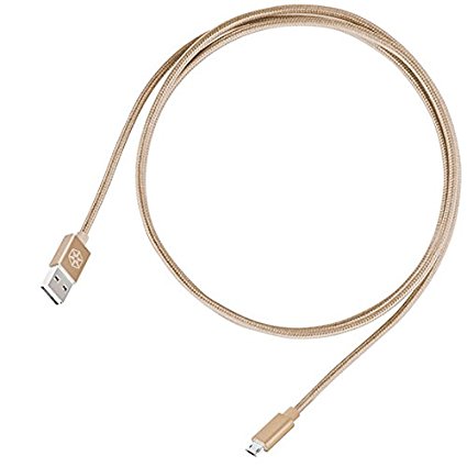 Reversible USB-A to Micro-B Cable - Gold