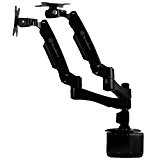 Picture of Silver Stone Technologies ARM22BC ARM Duo Dual LCD Interactive Monitor Mount - Black