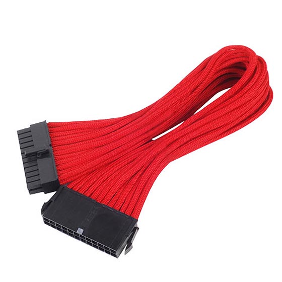 ATX 24 Pin to MB 24 Pin 300 mm Extension Power Cable - Red