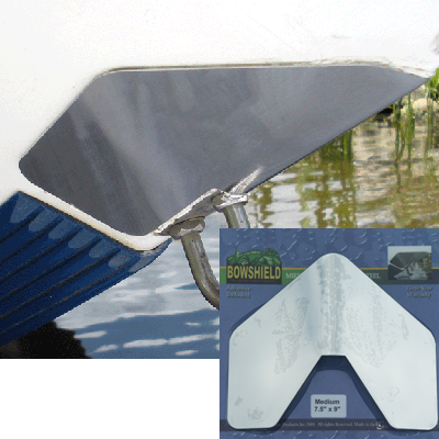 BS-M Stainless Steel BowShield, Medium
