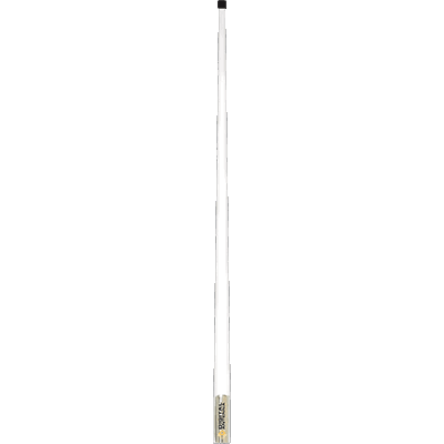 DA-598-SW-S 8 ft. 4.5dB AIS Marine Antenna with 25 ft. Cable, White