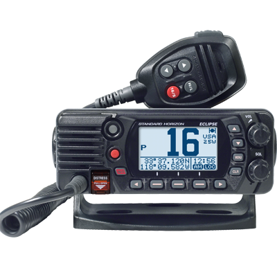 STD-GX1400GB Basic Eclipse Fixed Mount VHF with GPS, Black -  Standard Horizon, STDGX1400GB