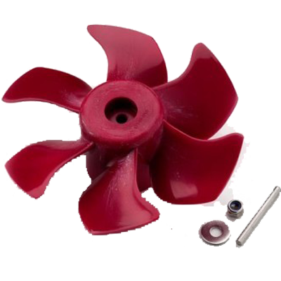 VET-SET0087 5.9 in. 6 Blade Propeller for 35 & 55 kGF Bow Thrusters