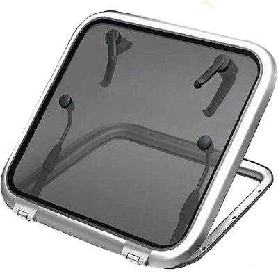 VET-ALT6363SL 24.7 x 24.7 in. Altus Escape Hatch, Silver