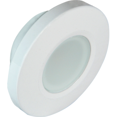 Spectrum Orbit Flush Mount Down Light, White