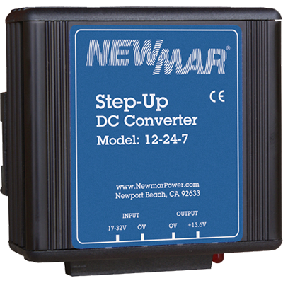 NMR-12-24-7 10-16VDC to 24.5 VDC, 7A Isolated Converter
